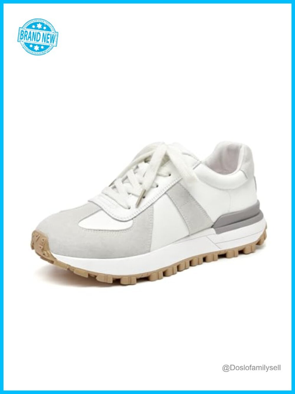 Womens Platform Sneakers Chunky Retro Casual Walking Tennis Shoes